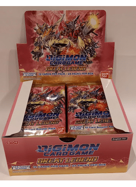 Digimon Great Legend Booster Display
